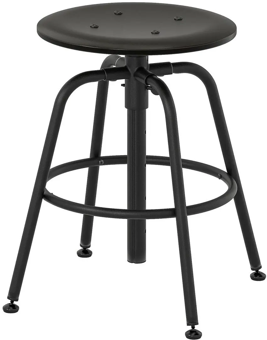 Taburet Ikea Kullaberg (Negru)