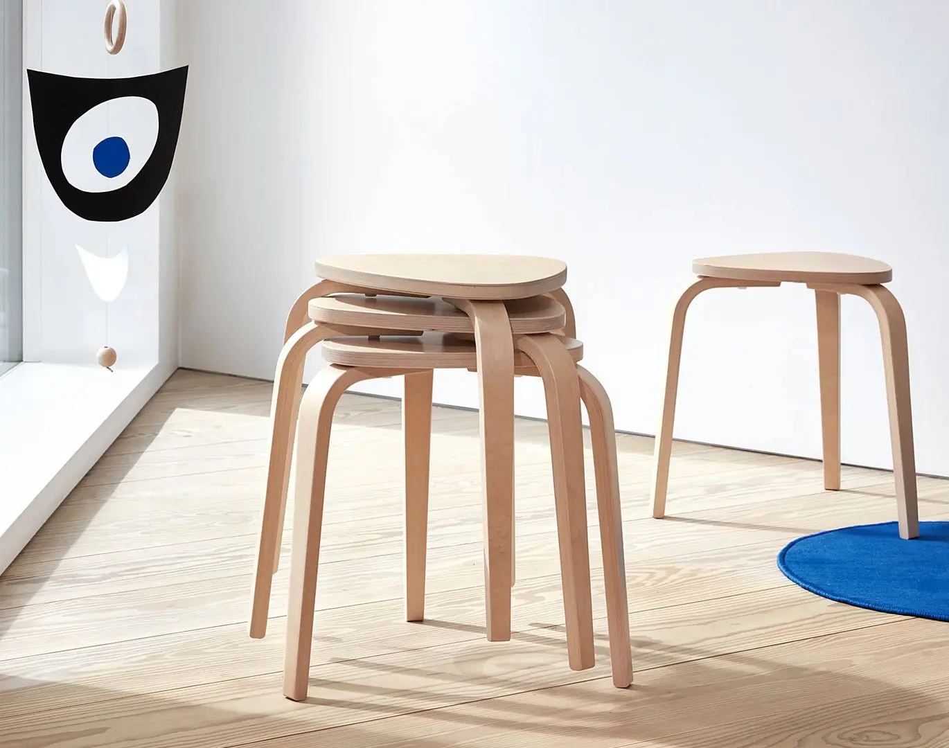 Табурет Ikea Kyrre (Береза)