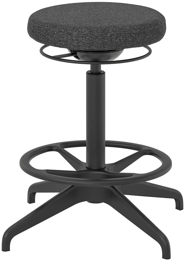 Табурет Ikea Lidkullen/Gunnared (Темно-серый)