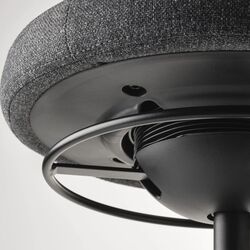 Табурет Ikea Lidkullen/Gunnared (Темно-серый) Thumb