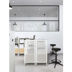 Табурет Ikea Lidkullen/Gunnared (Темно-серый) Thumb