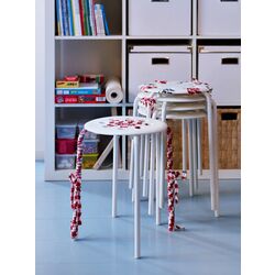 Taburet Ikea Marius 45cm (Alb) Thumb