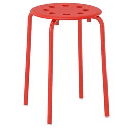 Taburet Ikea Marius (Rosu) Thumb