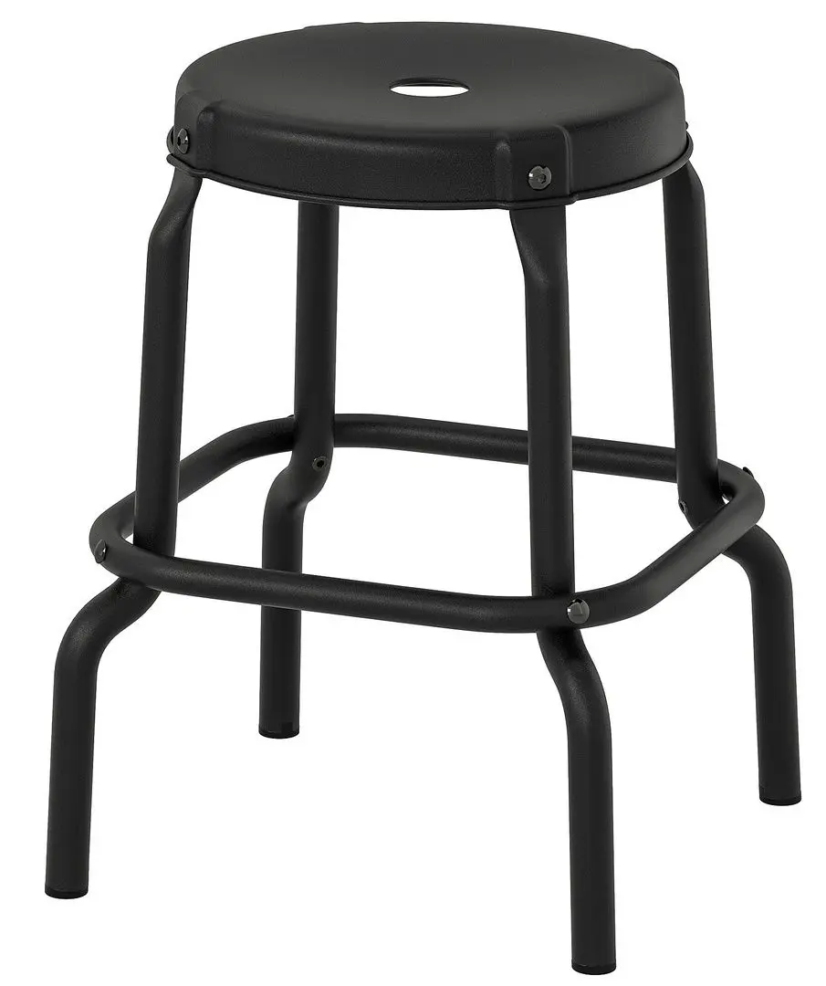 Taburet Ikea Raskog (Negru)
