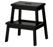 Scaun-scara Ikea Bekvam (Negru)