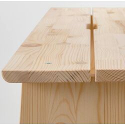 Табурет с ящиком Ikea Perjohan 100см (Сосна) Thumb