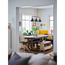 Табурет с ящиком Ikea Perjohan 100см (Сосна) Thumb