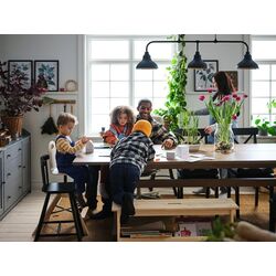 Табурет с ящиком Ikea Perjohan 100см (Сосна) Thumb