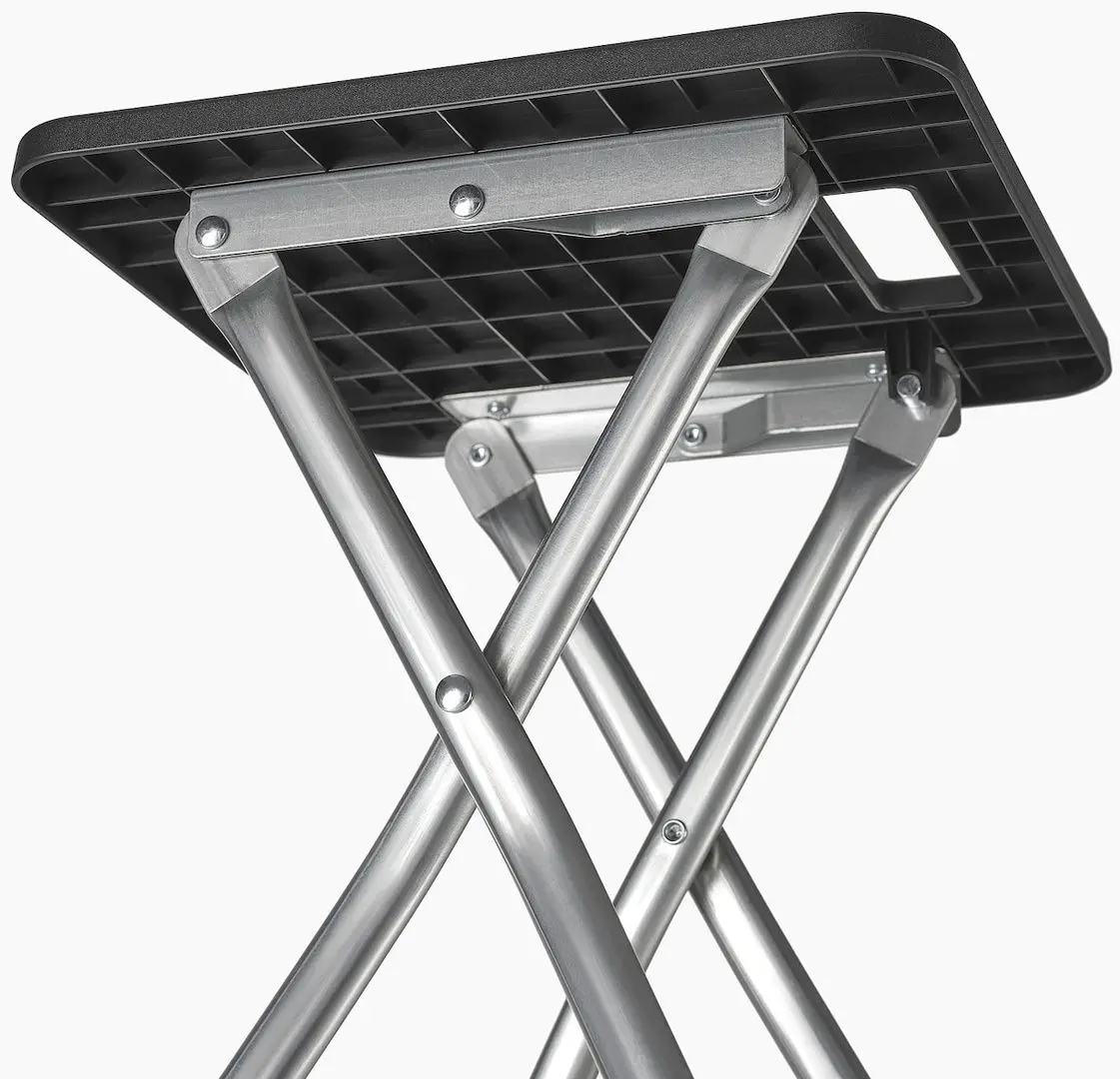 Taburet pliant Ikea Gunde (Negru)