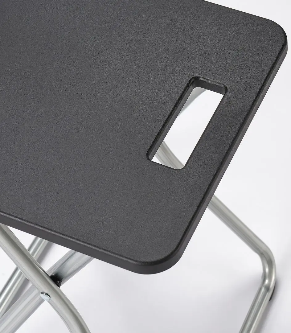 Taburet pliant Ikea Gunde (Negru)