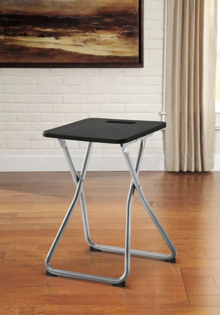 Taburet pliant Ikea Gunde (Negru)