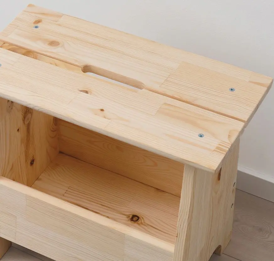 Табурет-ящик Ikea Perjohan 45см (Сосна)