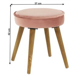 Табурет Mobhaus Saida (Pink/Brown) Thumb