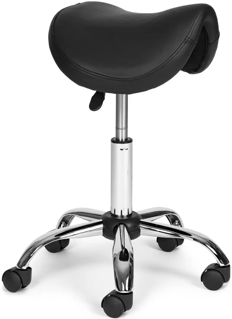 Taburet pentru salon de infrumusetare Modern Home PJJBS0019 (Black)