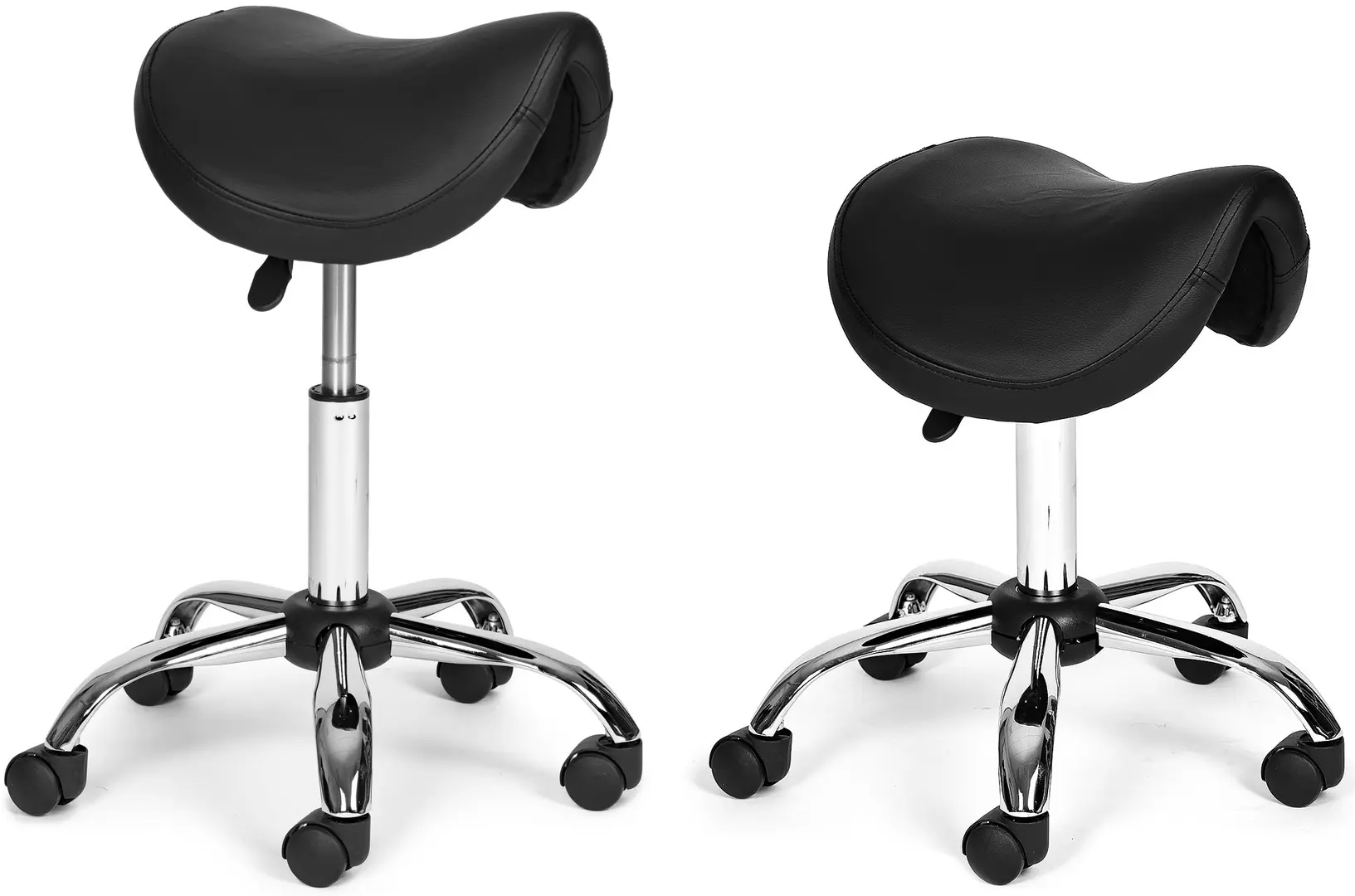 Taburet pentru salon de infrumusetare Modern Home PJJBS0019 (Black)