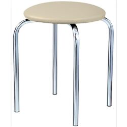 Табурет Nowy Styl Chico V18 41160001 (Chrome/Beige) Thumb