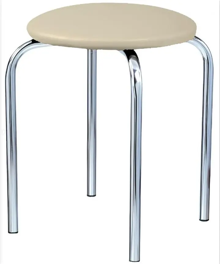 Табурет Nowy Styl Chico V18 41160001 (Chrome/Beige)