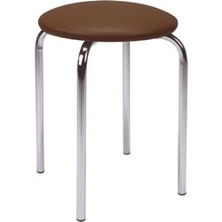 Табурет Nowy Styl Chico V3 (Chrome/Brown) Thumb