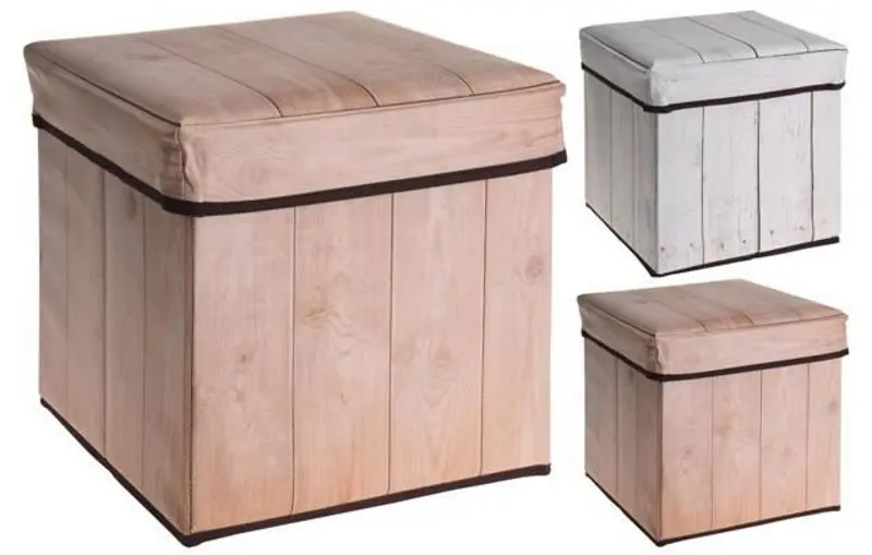 Ящик для хранения Storage Solutions Wood 38856 (Brown/Grey)