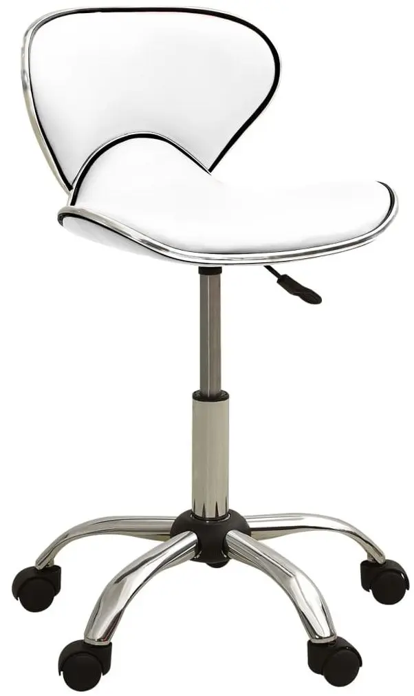 Taburet pentru salon de infrumusetare VidaXL 323673 (White)
