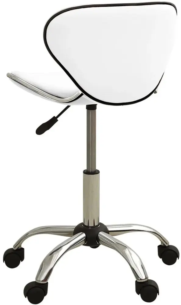 Taburet pentru salon de infrumusetare VidaXL 323673 (White)