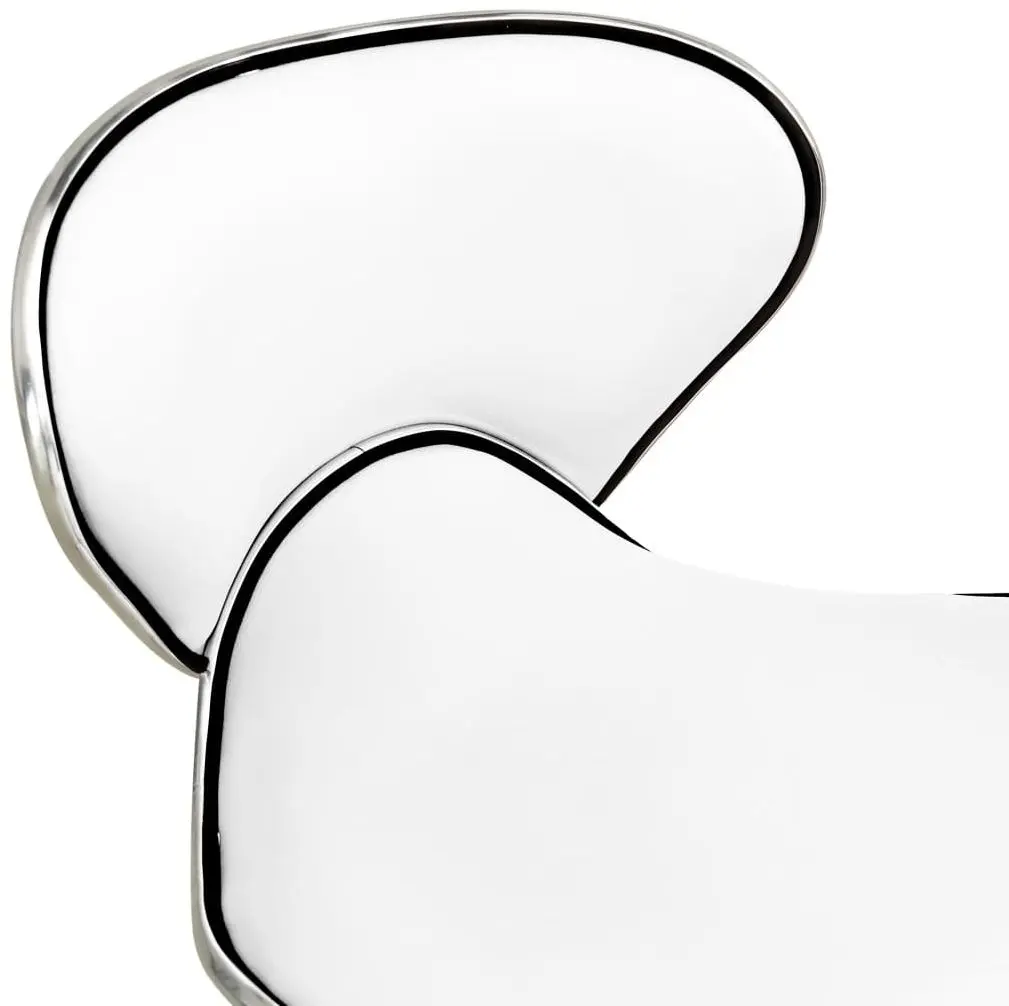 Taburet pentru salon de infrumusetare VidaXL 323673 (White)