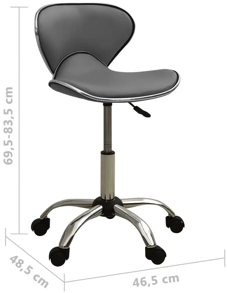 Табурет для салона красоты VidaXL 323678 (Grey) - 7