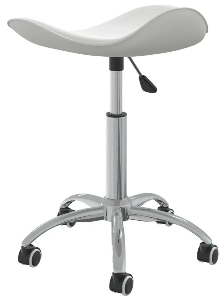 Taburet pentru salon de infrumusetare VidaXL 323683 (White)