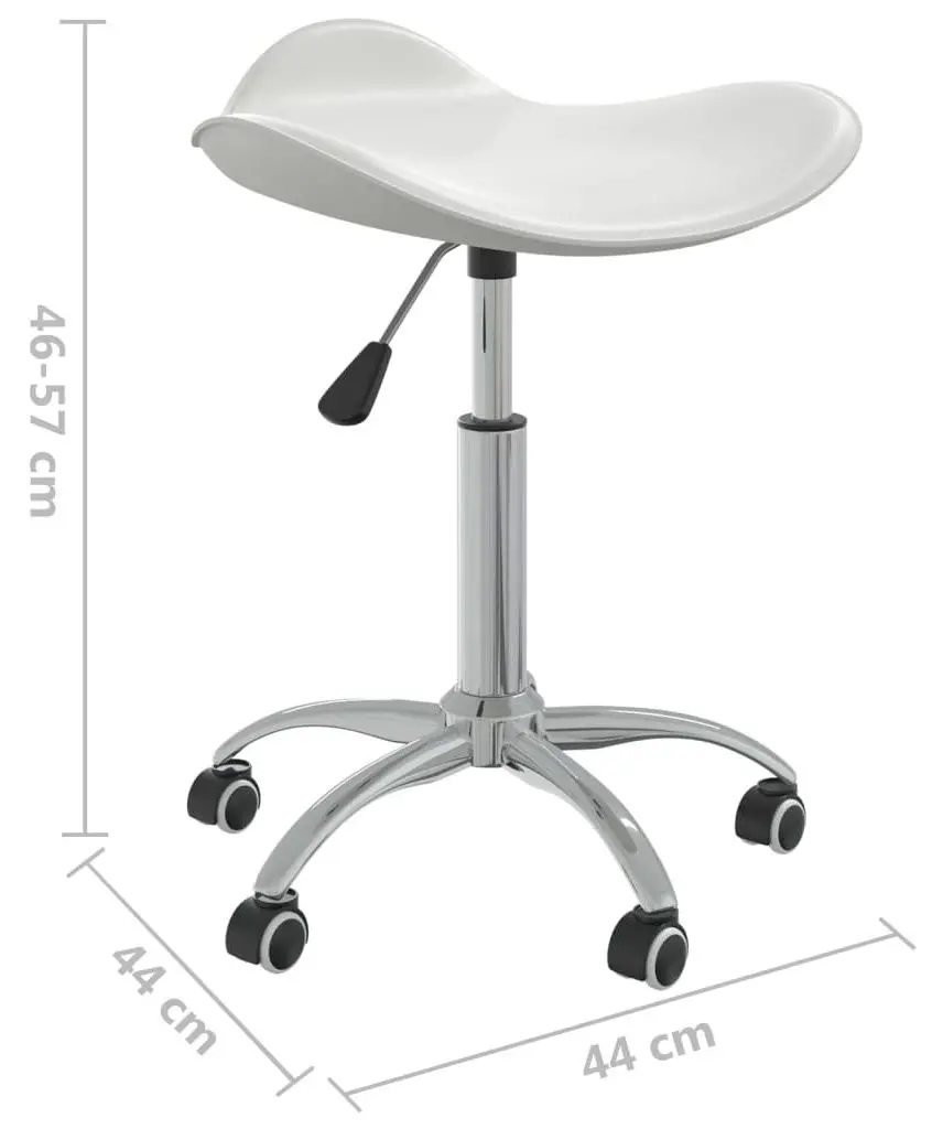 Taburet pentru salon de infrumusetare VidaXL 323683 (White)