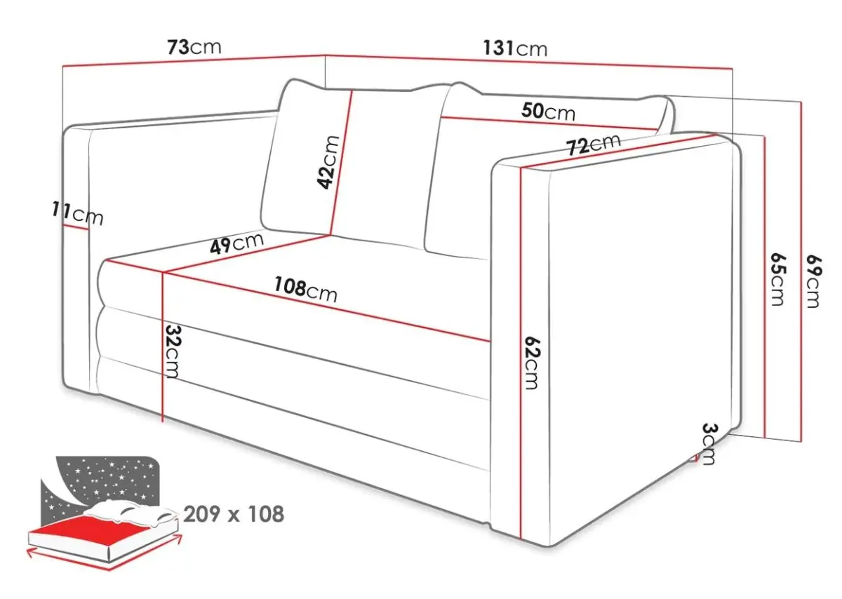 Canapea modula Mirjan24 Barbrio/Nopiko (Beige) - 2