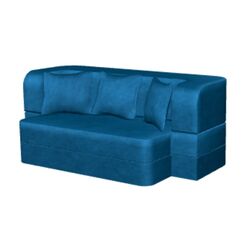 Canapea modula Tiara Caprice-3 Extra 140x200 (Blue)