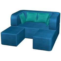 Canapea modula Tiara Caprice-4 Extra 160x200 (Sea Wave) Thumb
