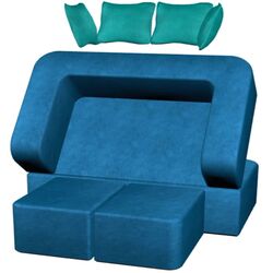 Canapea modula Tiara Caprice-4 Extra 160x200 (Sea Wave) Thumb