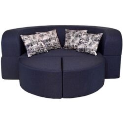 Canapea modulara Tiara Coliseum 200 (Bilberry)