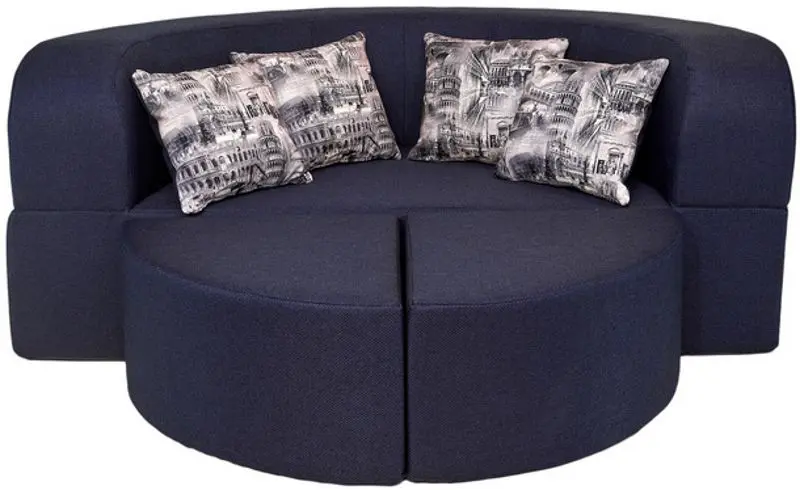 Canapea modulara Tiara Coliseum 200 (Bilberry)