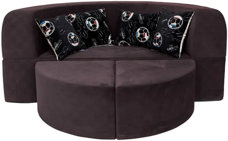 Canapea modulara Tiara Coliseum 200 (Dark Brown)