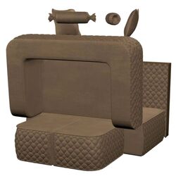 Canapea modulara Tiara Elegance 200/160 (Beige) Thumb