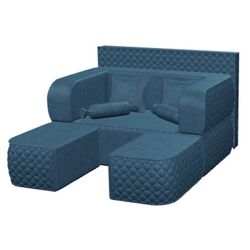 Canapea modulara Tiara Elegance 200/160 (Blue)