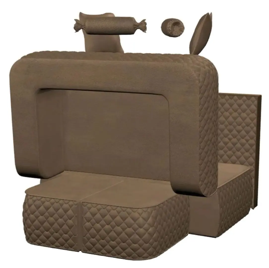 Canapea modulara Tiara Elegance 200/160 (Dark Beige) - 5