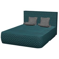 Canapea modulara Tiara Elegance 200/160 (Grey-Light Blue) Thumb