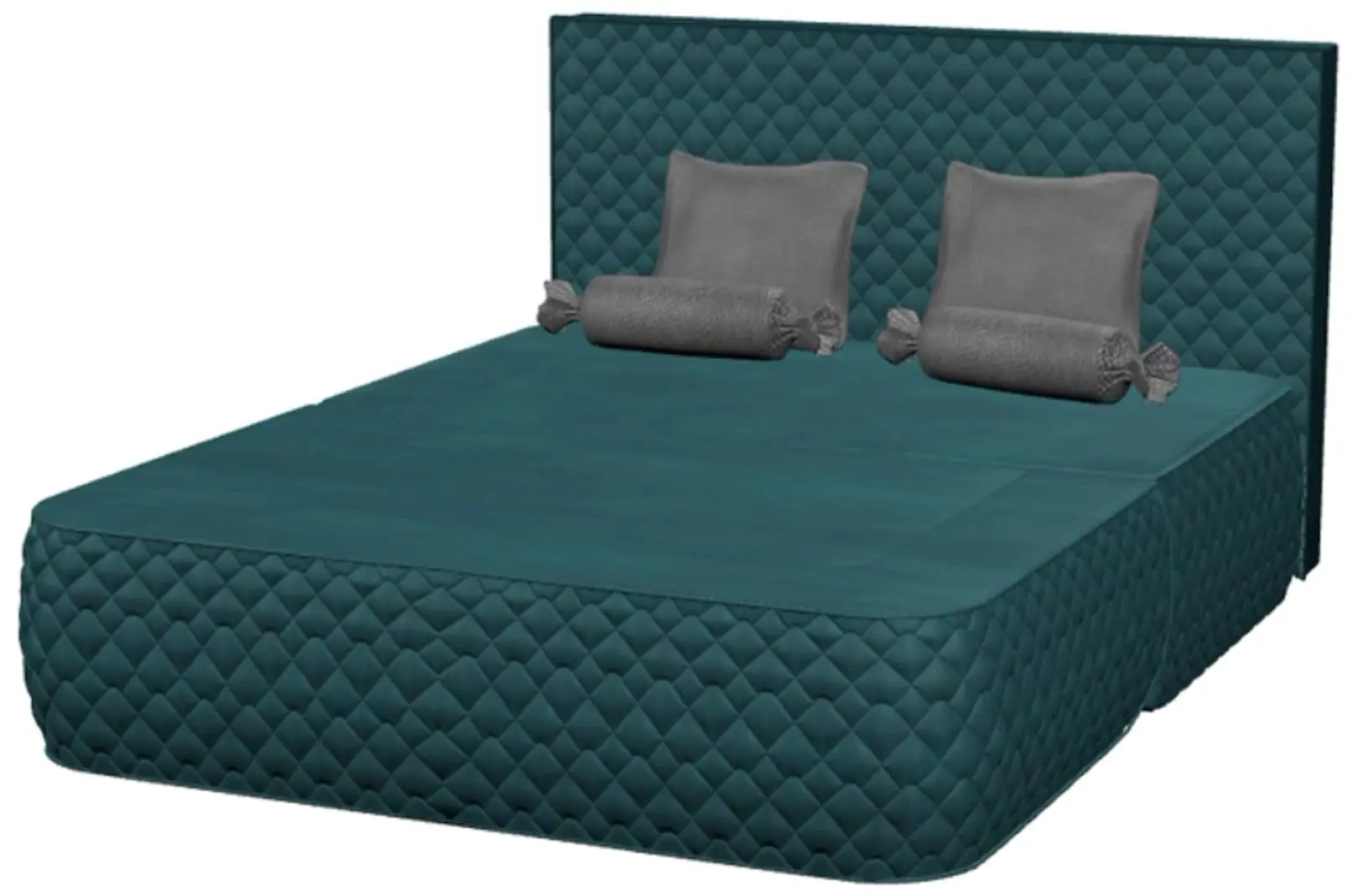 Canapea modulara Tiara Elegance 200/160 (Grey-Light Blue) - 3