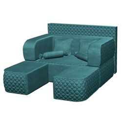 Canapea modulara Tiara Elegance 200/160 (Turquoise)