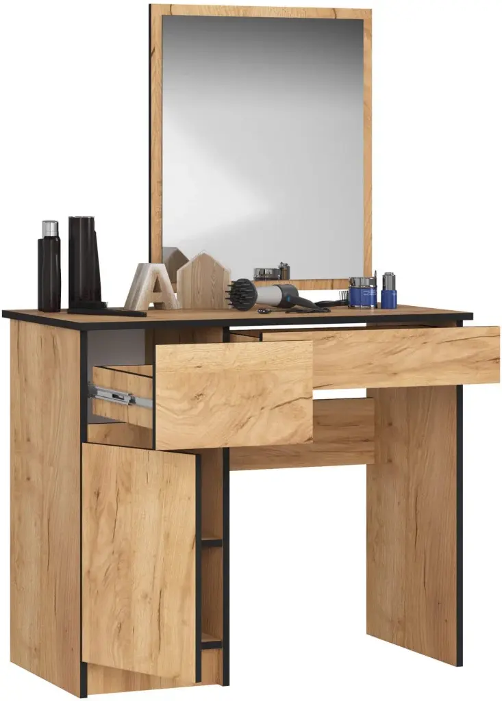 Masa de toaleta Akord P-2/SL 500x600 Left (Craft Oak)