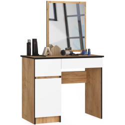 Masa de toaleta Akord P-2/SL 500x600 Left (Craft Oak/White) Thumb