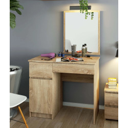 Masa de toaleta Akord P-2/SL 500x600 Left (Sonoma Oak)