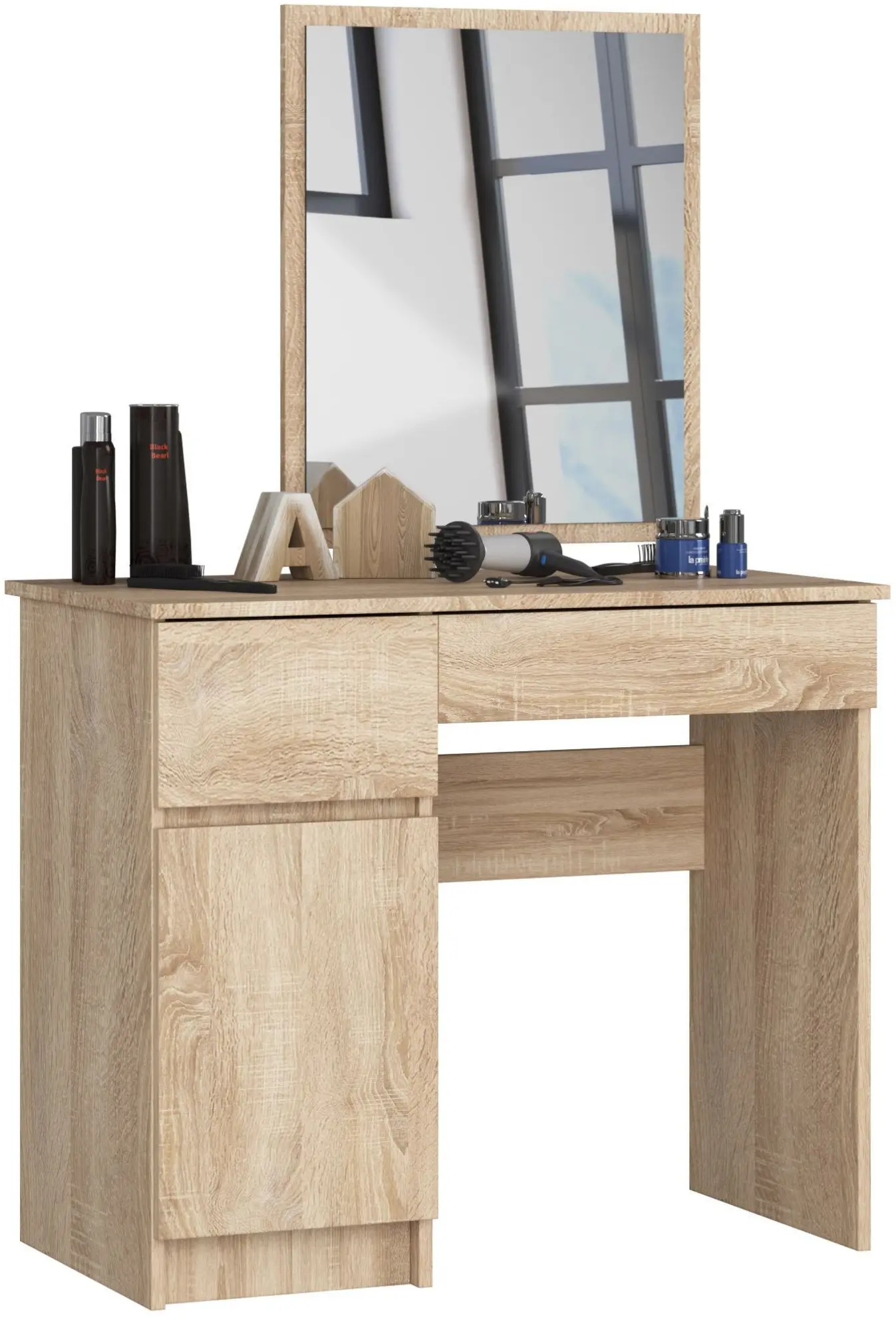 Туалетный столик Akord P-2/SL 500x600 Left (Sonoma Oak)