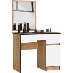 Masa de toaleta Akord P-2/SL 500x600 Right (Craft Oak/White) Thumb