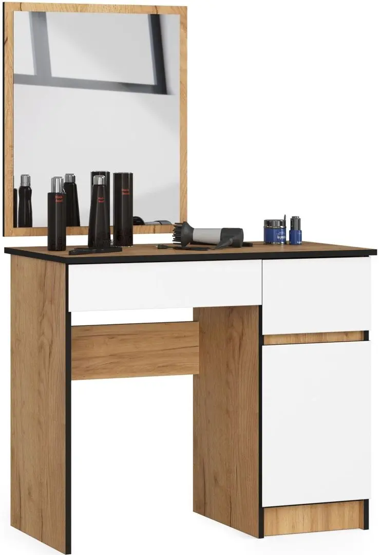 Masa de toaleta Akord P-2/SL 500x600 Right (Craft Oak/White)