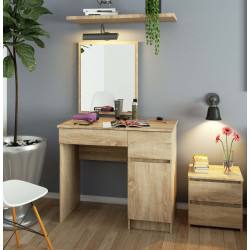 Masa de toaleta Akord P-2/SL 500x600 Right (Sonoma Oak)