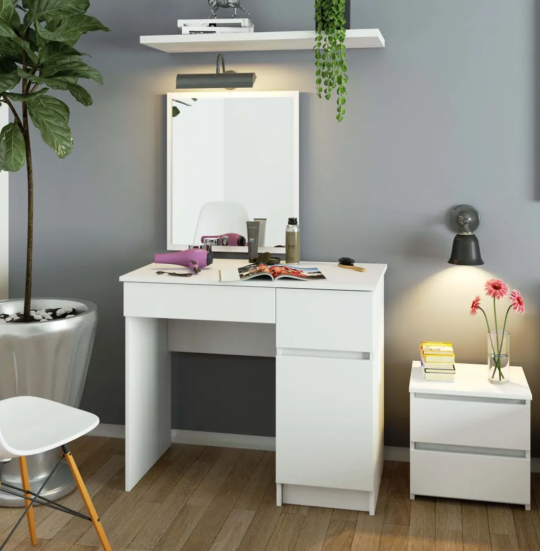 Masa de toaleta Akord P-2/SL 500x600 Right (White)